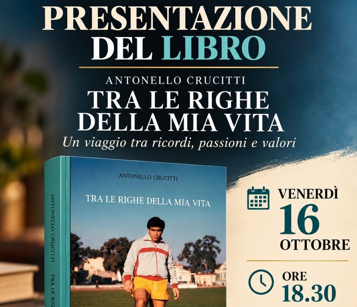 Locandina Libro Tra le righe della mia vita