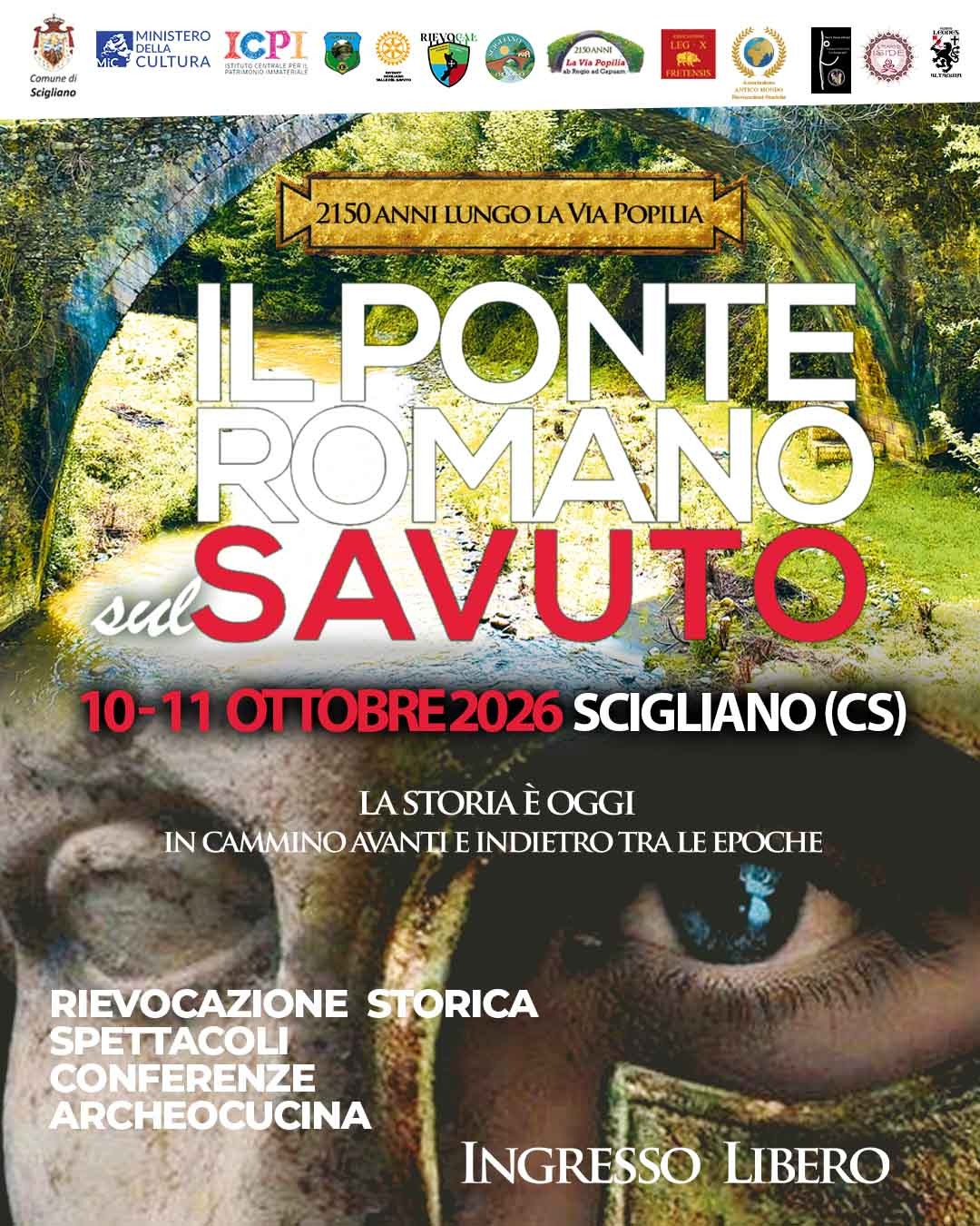 Locandina Ponte romano sul Savuto 2026