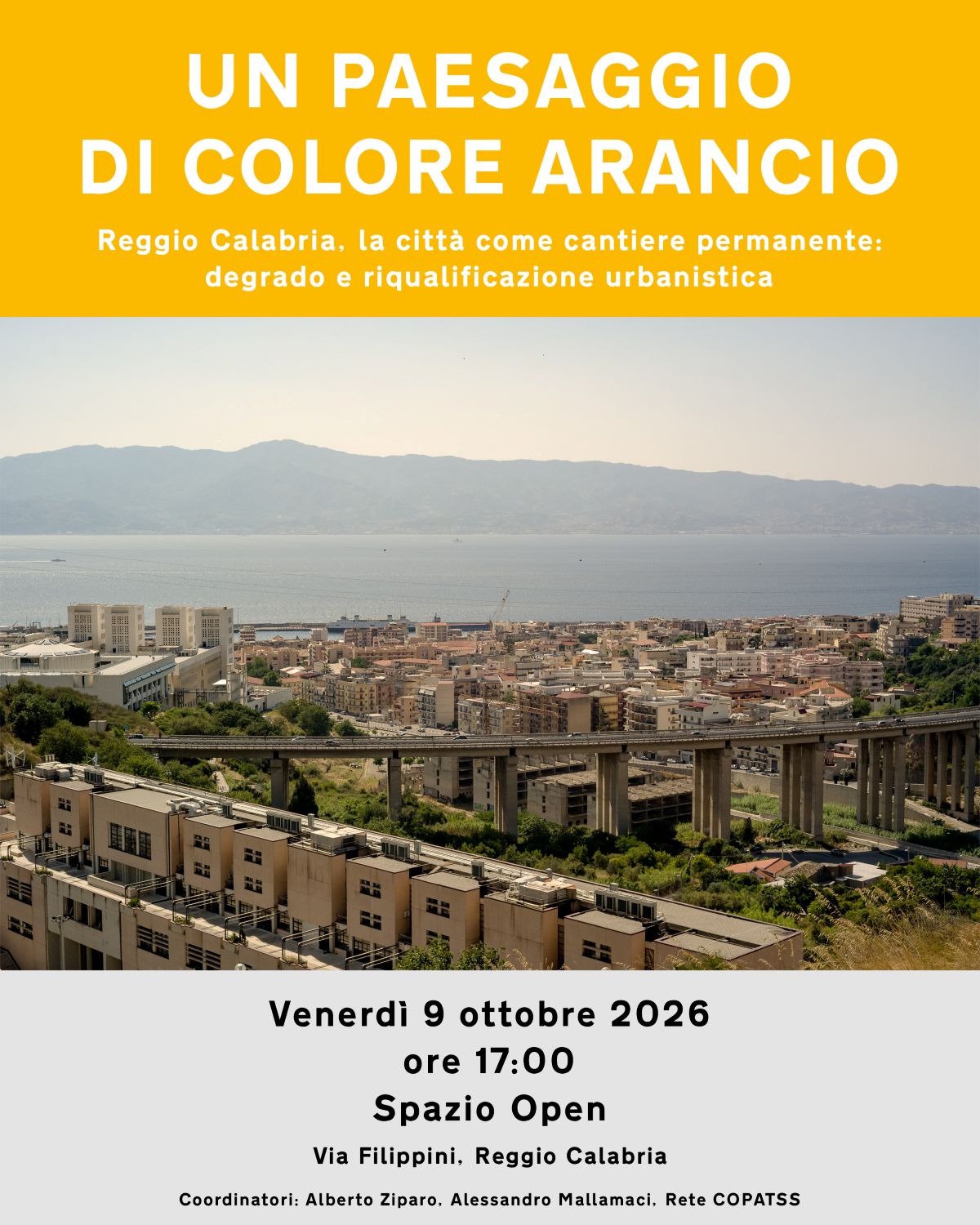 Locandina Un Paesaggio di Colore Arancio