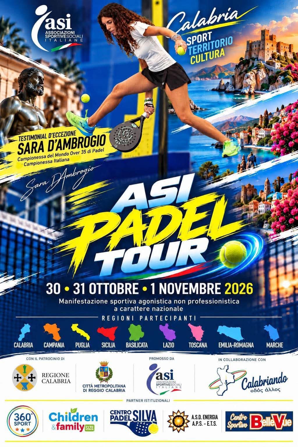 Locandina finali nazionali Padel