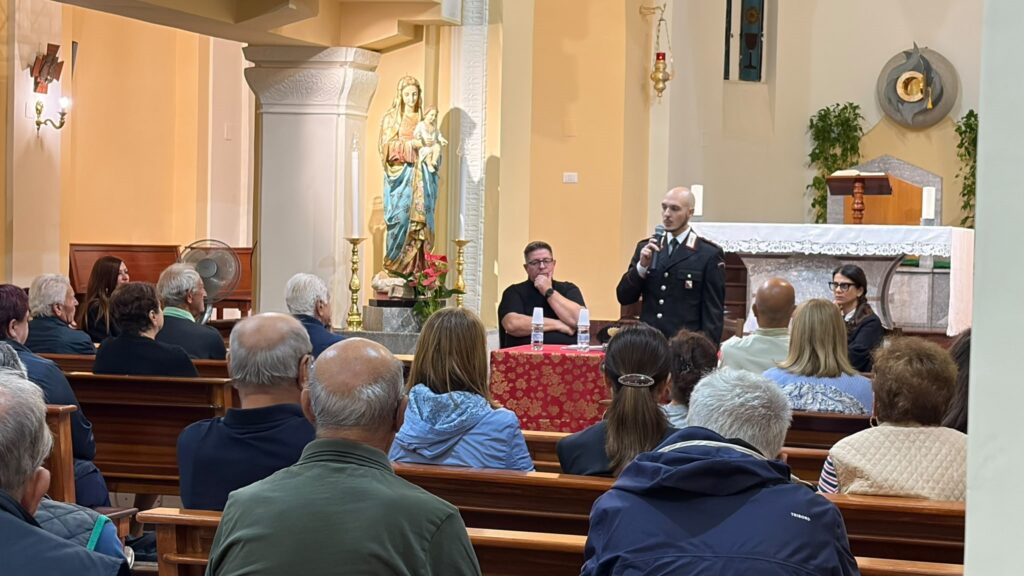 MELITO DI PORTO SALVO, I CARABINIERI INCONTRANO LE COMUNITÀ PER PREVENIRE LE TRUFFE