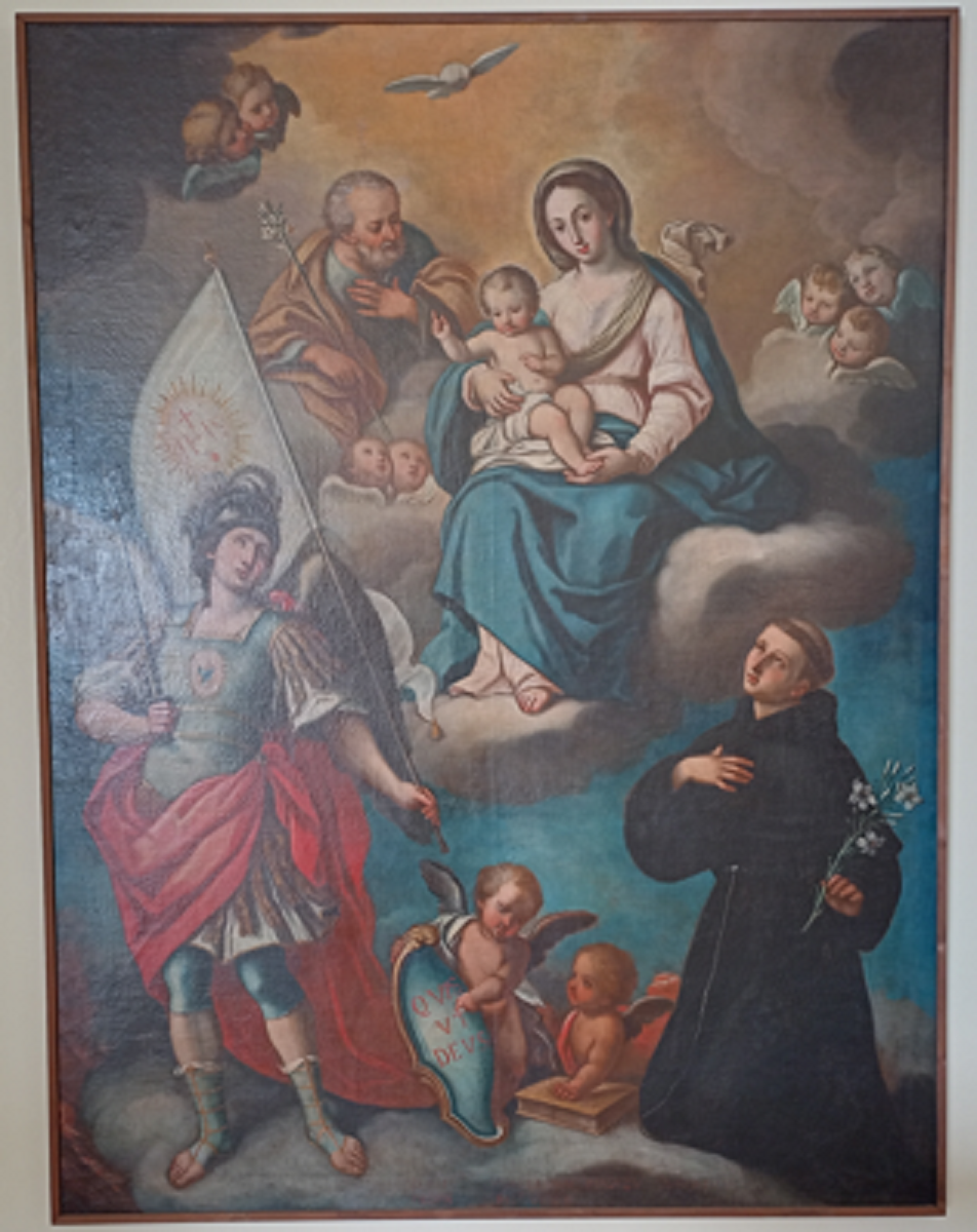 Madonna con Bambino, fra Santi e Angeli
