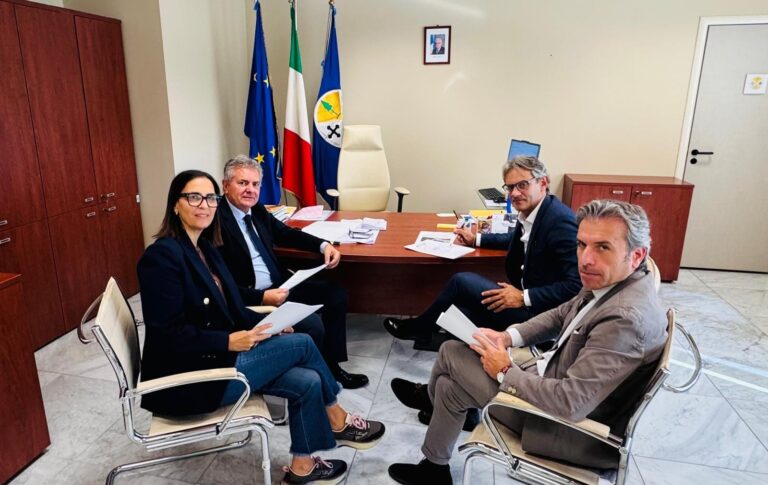 Mancuso e Micheli riunione Lega Nazionale Dilettanti