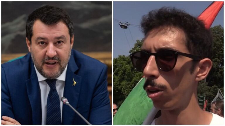 Matteo Salvini e Youssef Siher