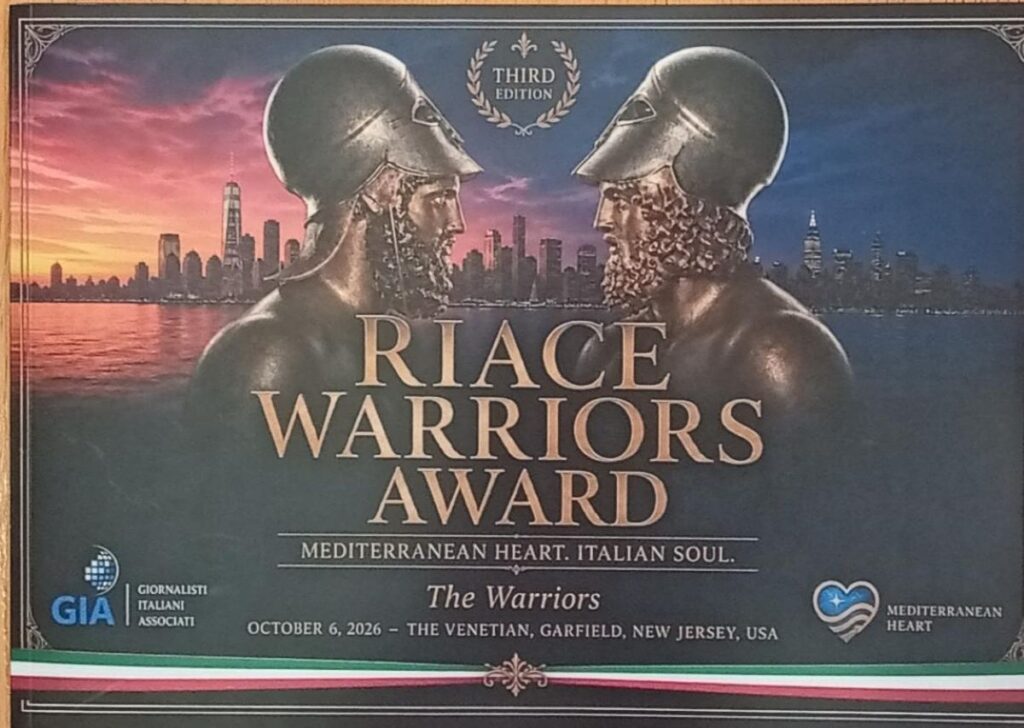 Mediterraneana Heart Riace Warriors Award