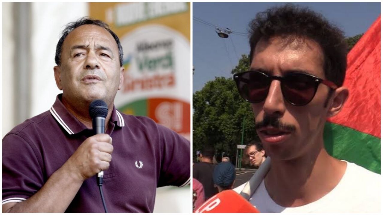 Mimmo Lucano e Youssef Siher