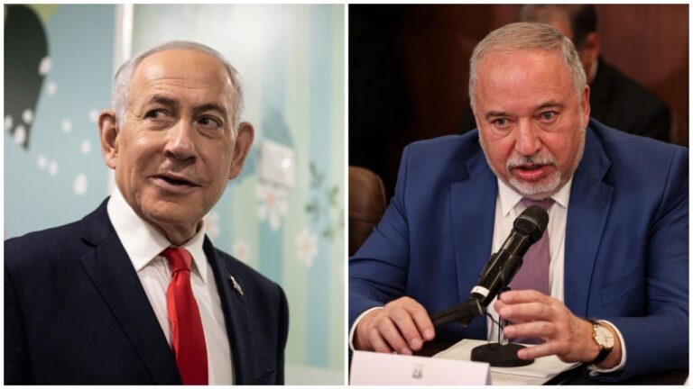 Netanyahu e Lieberman