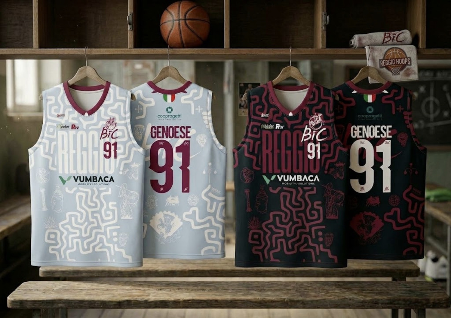 Reggio BiC, una maglia che racconta la città: sedici designer per il progetto Si