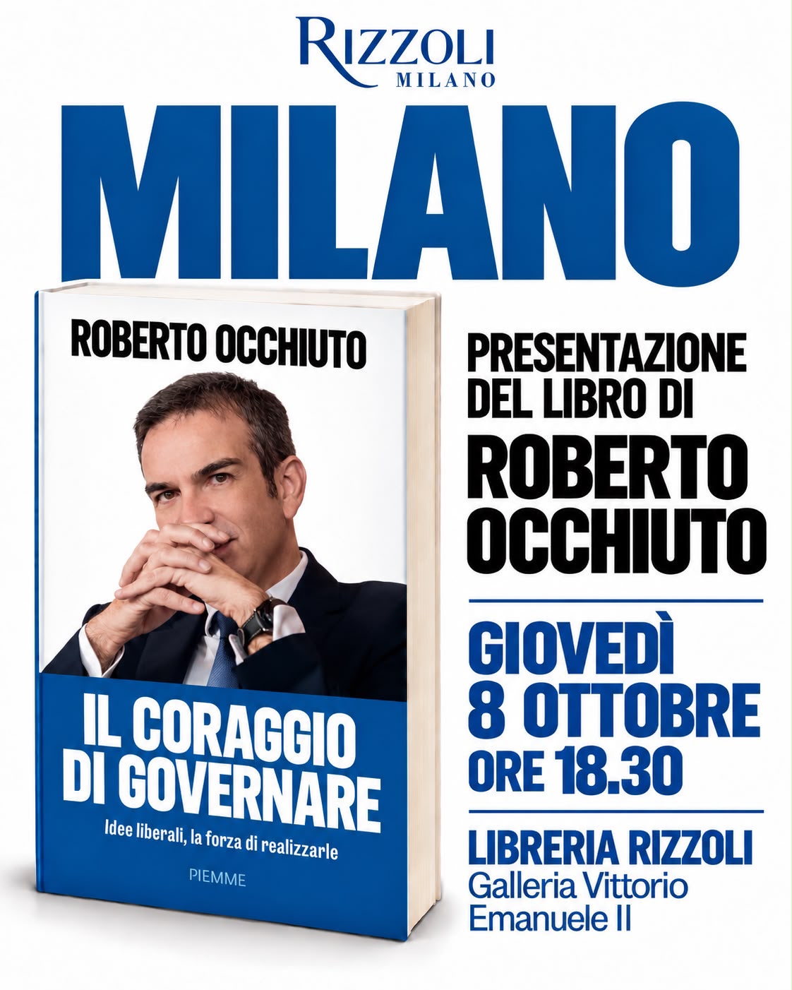 Occhiuto libro milano