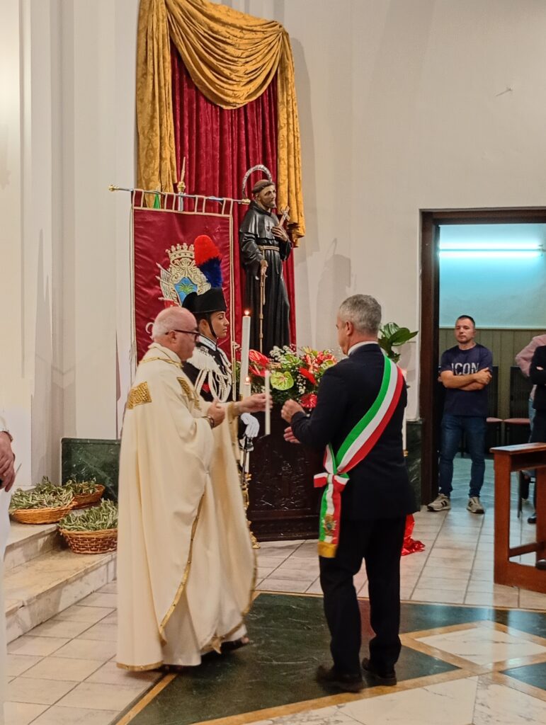 Palmi celebra San Francesco