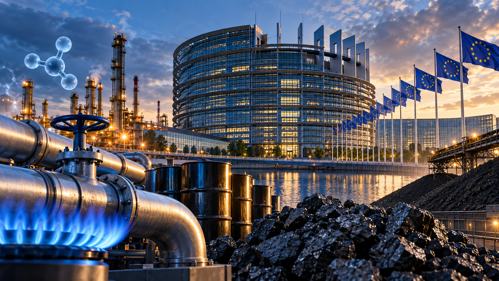 Parlamento Europeo Petrolio, gas, carbone