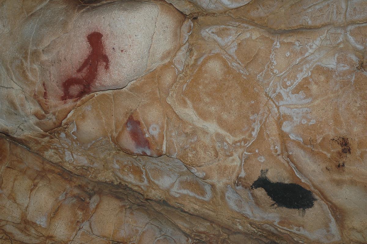 Pitture Grotta del Genovese a Levanzo