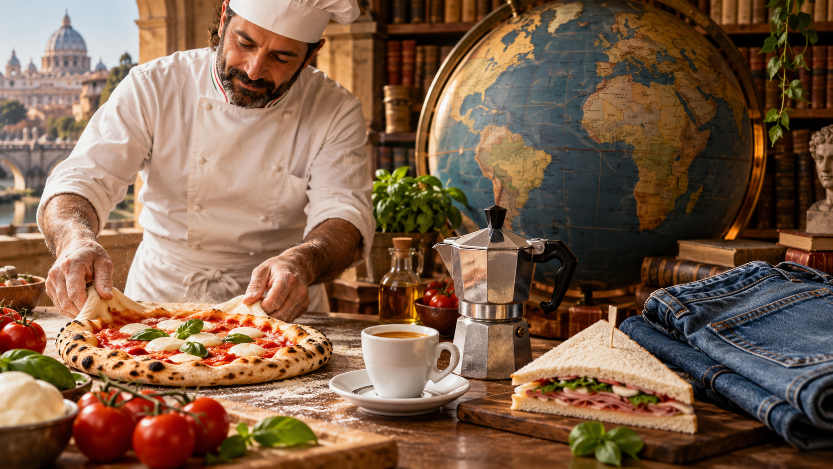 Pizzaiolo, jeans, tramezzino italianismi Treccani