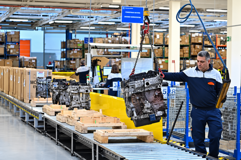 Produzione fabbrica lavoro