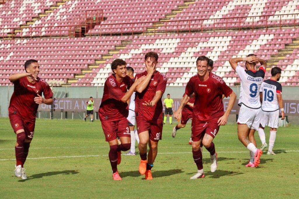 Reggina-Vibonese gol Toscano