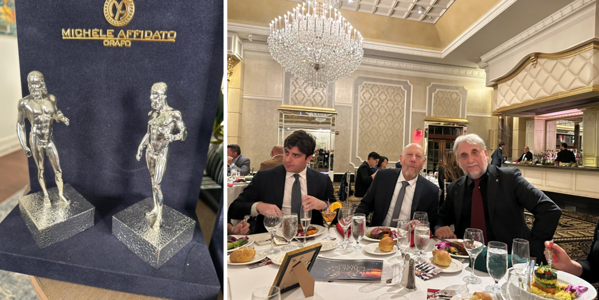 La Calabria protagonista nel New Jersey: a Garfield il Riace Warriors Award unis