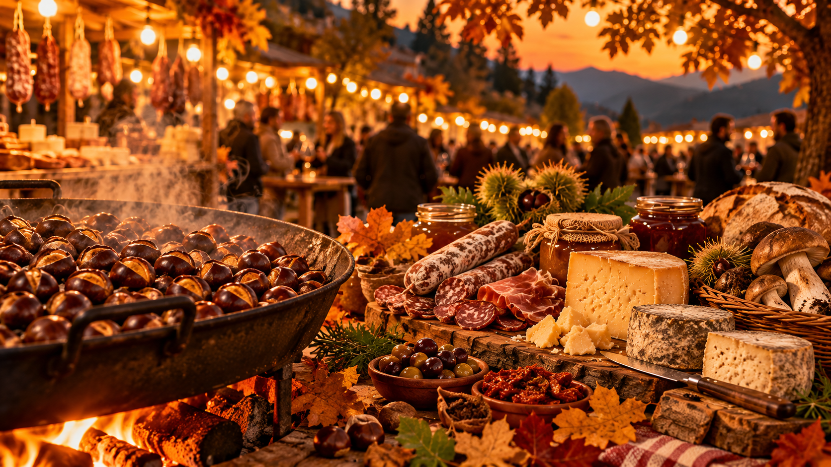 Sagra autunnale tra castagne e sapori locali