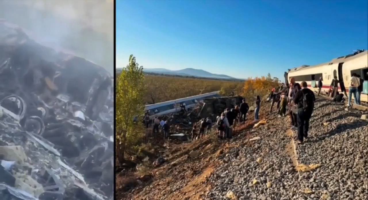 Scontro treni Toledo Spagna