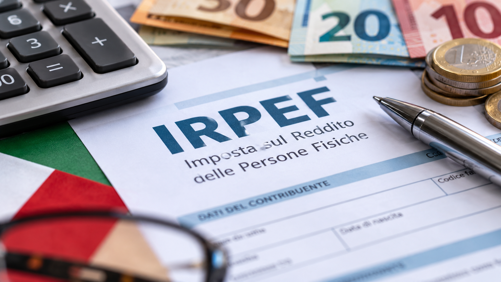 Scrivania italiana per l’IRPEF