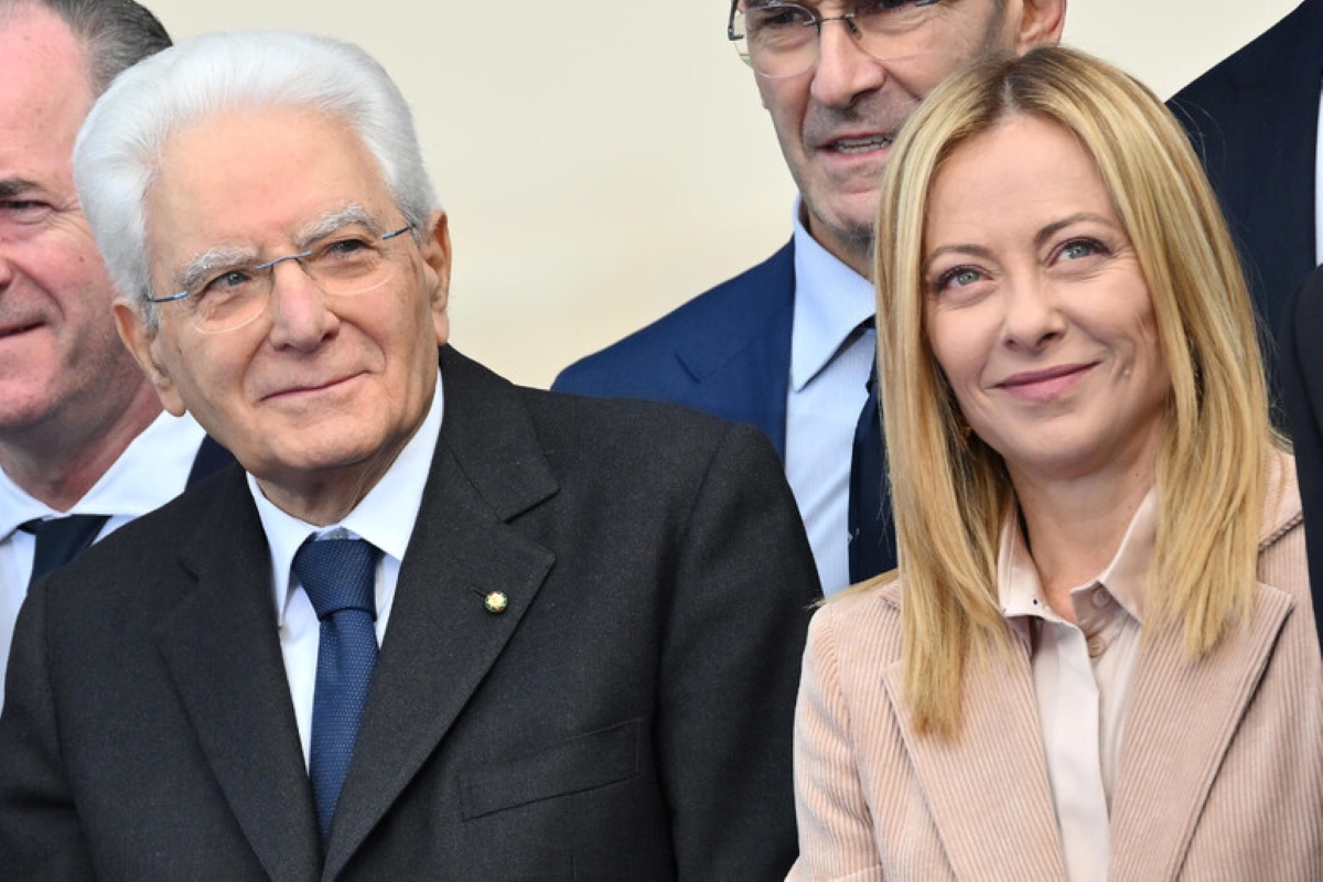 Sergio Mattarella e Giorgia Meloni