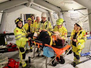 Simulazione terremoto messina