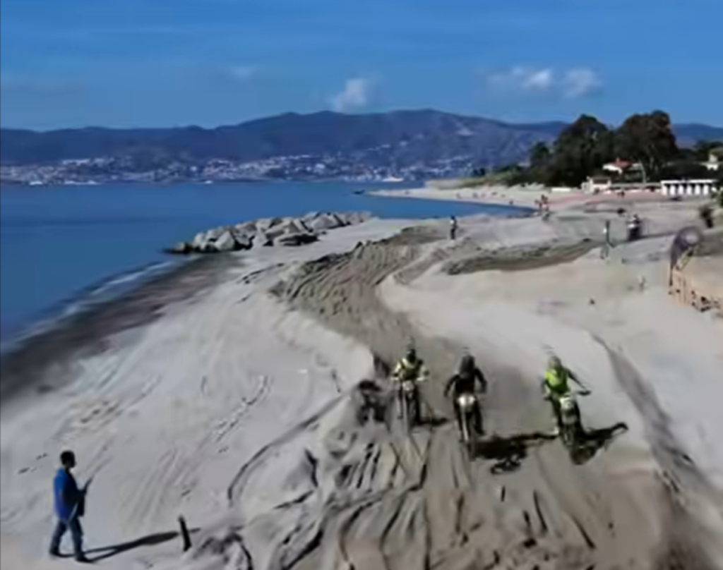 Spiaggia di Catona Gara Motocross