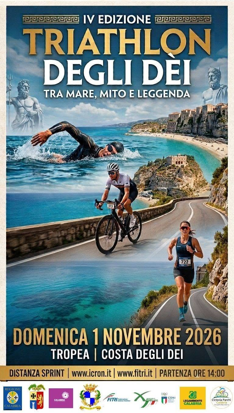 Triathlon degli Dei a Tropea
