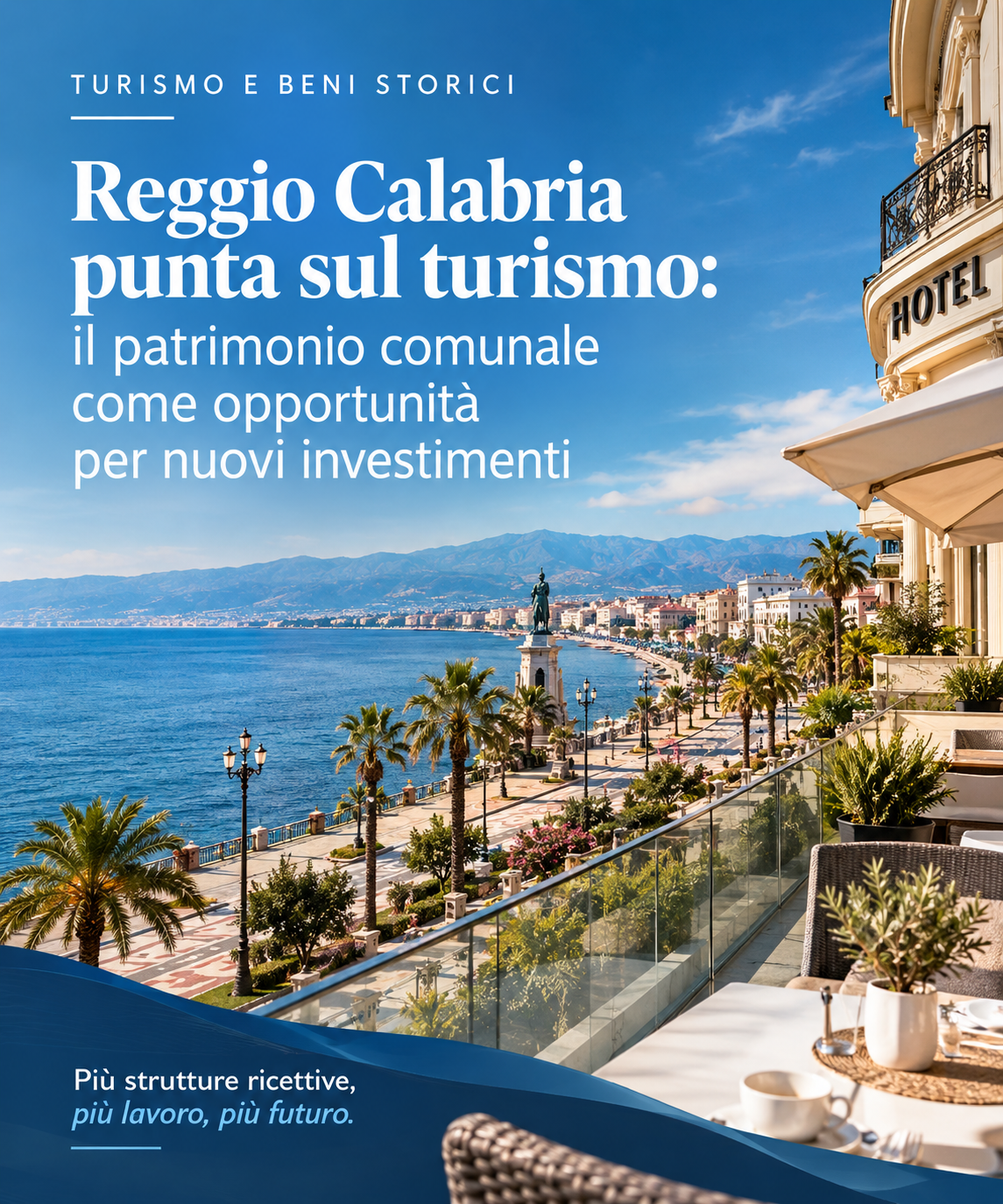 Turismo sul Lungomare di Reggio Calabria
