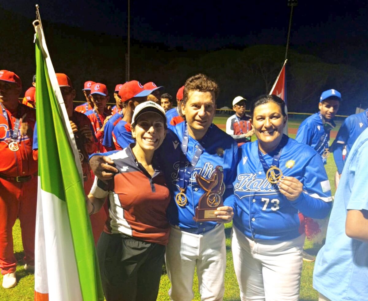 Photo: strettoweb.com Italy wins blind baseball world title with SSD UniMe members