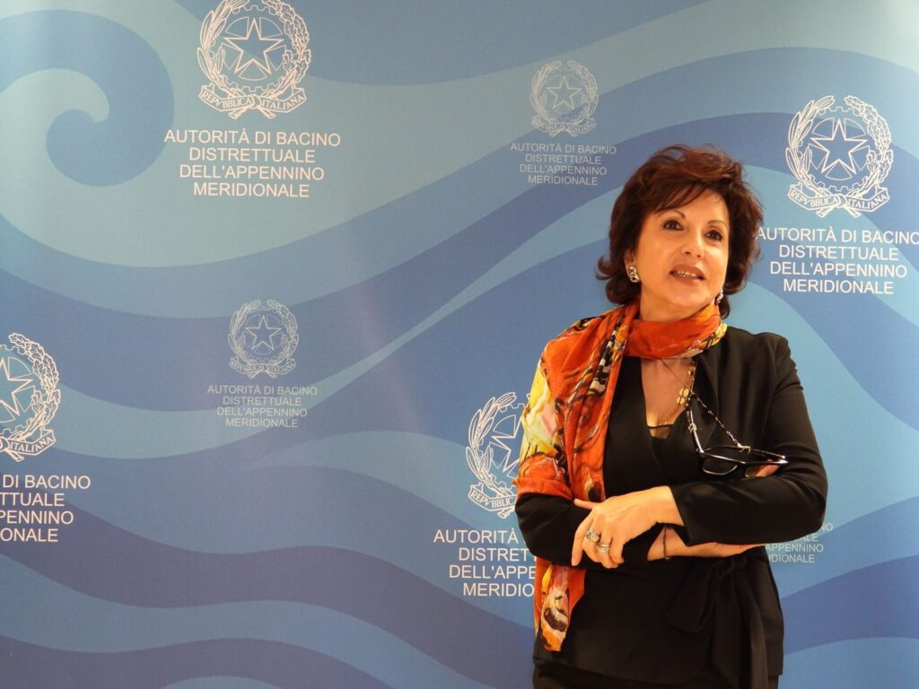 Vera Corbelli segretario generale Autorità Distrettuale di Bacino Appennino Meridionale