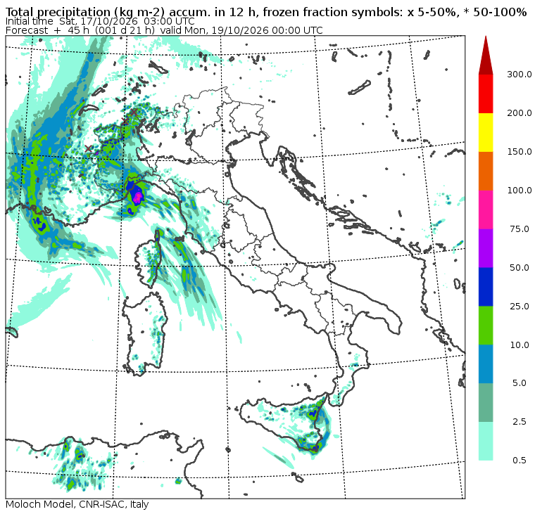 allerta meteo domenica 18 ottobre pomeriggio sera