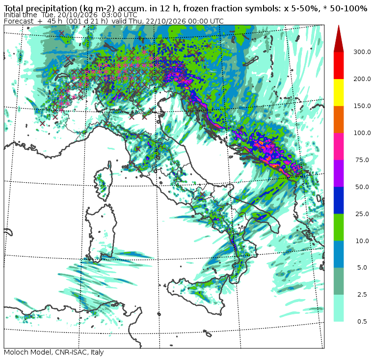 allerta meteo mercoledì sera