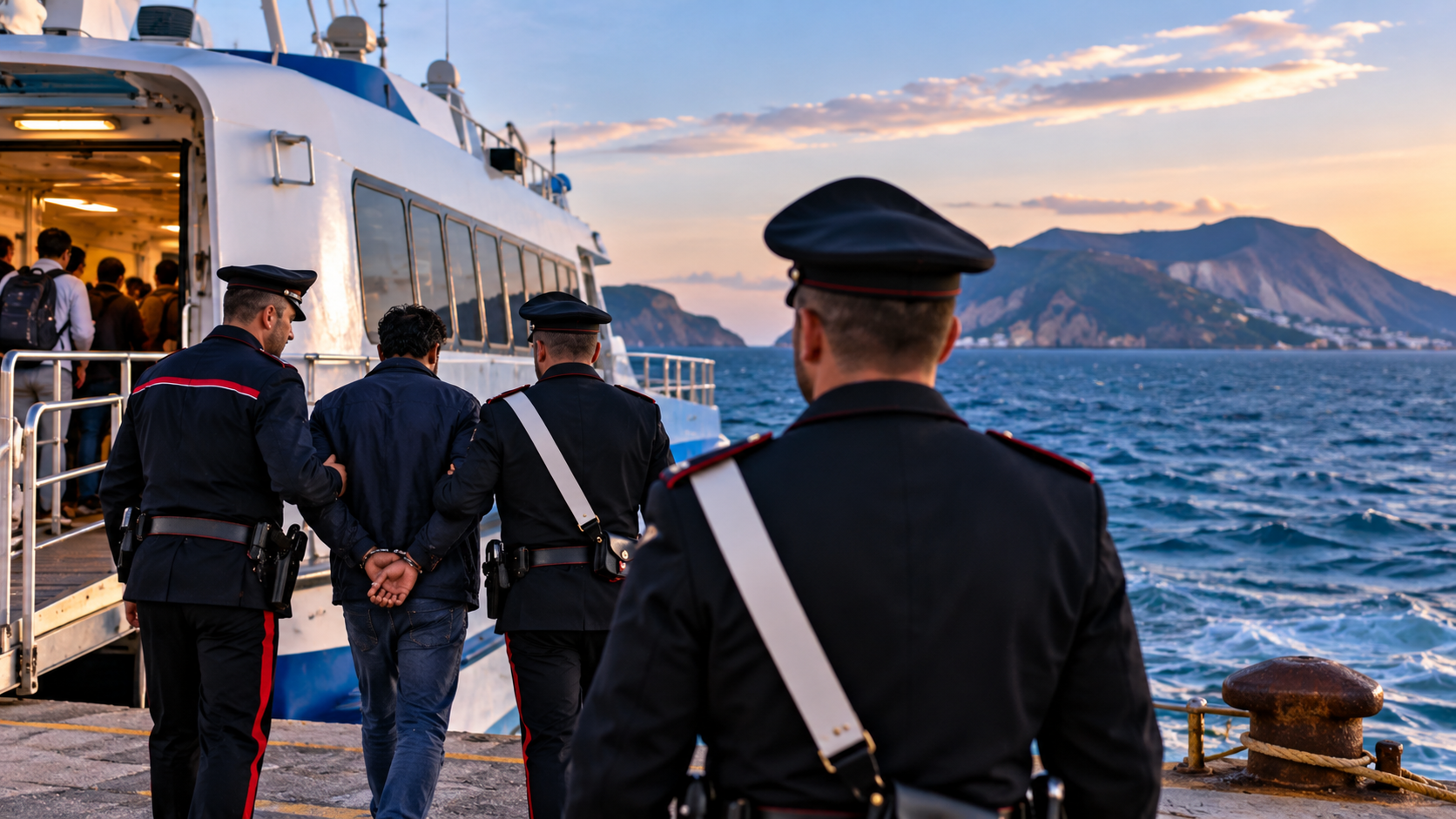 Messina, violenza sessuale su un minore a bordo di un aliscafo per le Eolie: arr