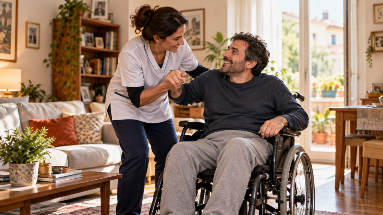 assistenza a domicilio a persona con disabilità