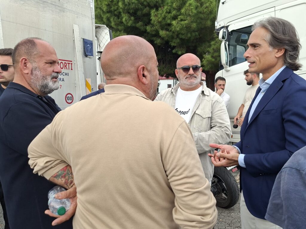 falcomatà a protesta autotrasportatori gallico