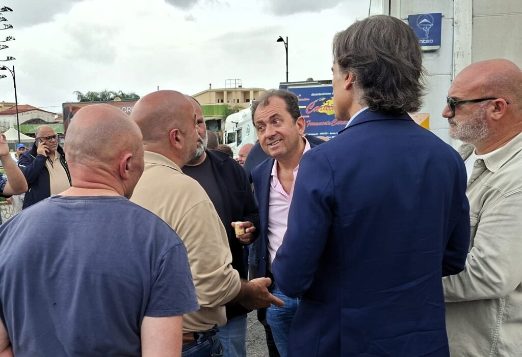 falcomatà a protesta autotrasportatori gallico