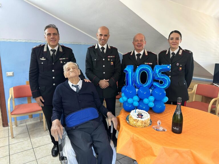 Messina, 105 anni e una vita nell’Arma: festa speciale per il Carabiniere che lavorò con il giudice Chinnici