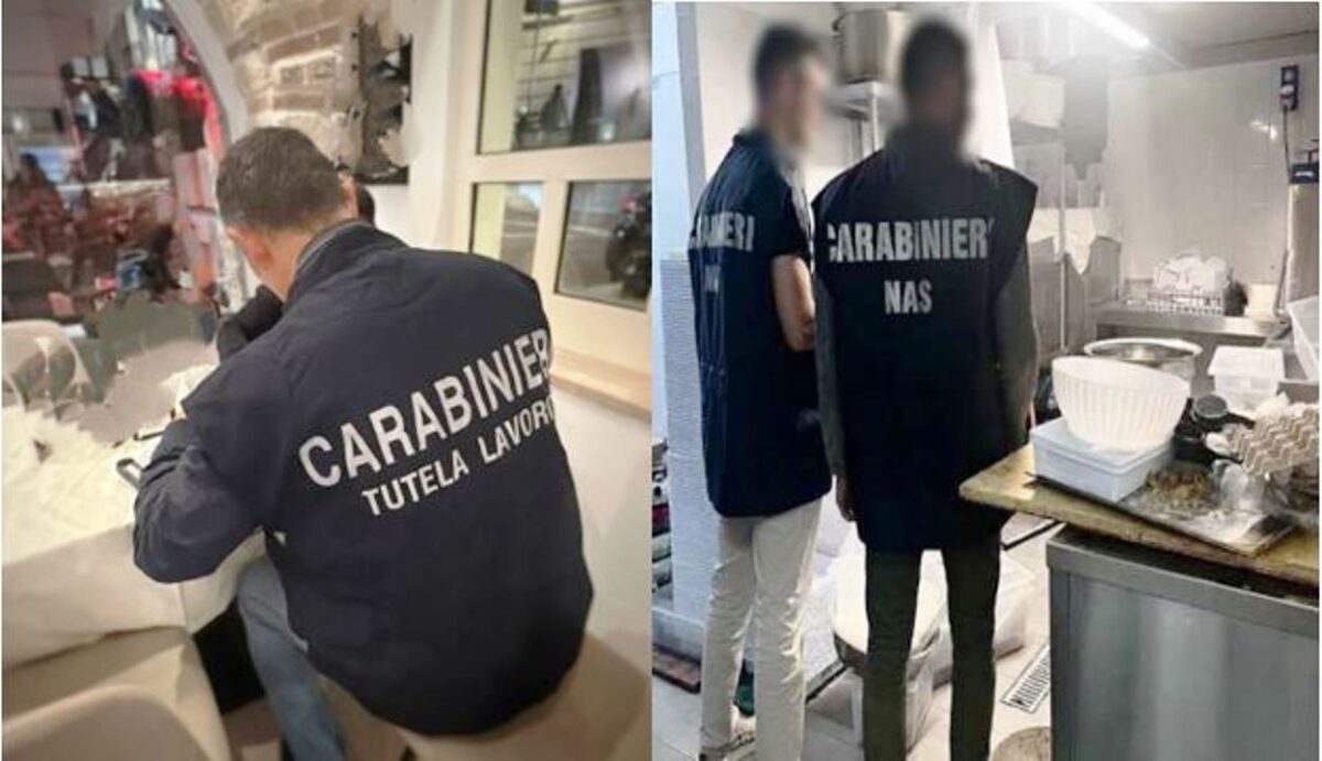 Carabinieri del lavoro e Nas, immagine illustrativa pubblicata da StrettoWeb