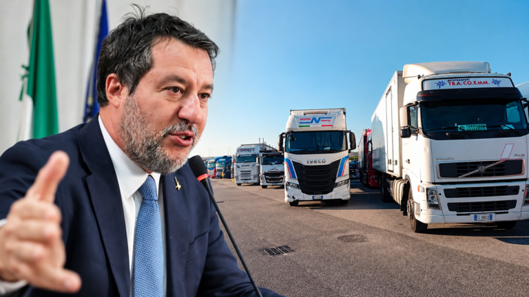 caro carburante protesta tir salvini