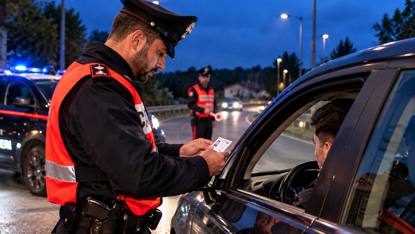 controllo carabinieri patente