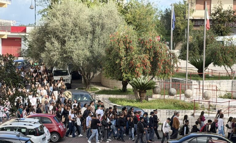 corteo polistena contro femminicidio