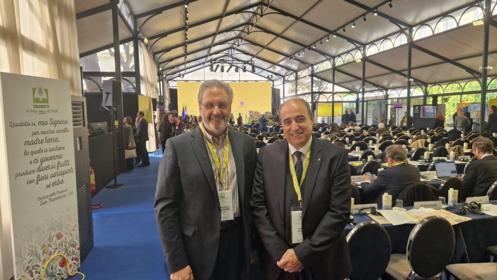 da sx Cosentini e Aceto al Forum alimentazione e Agricoltura