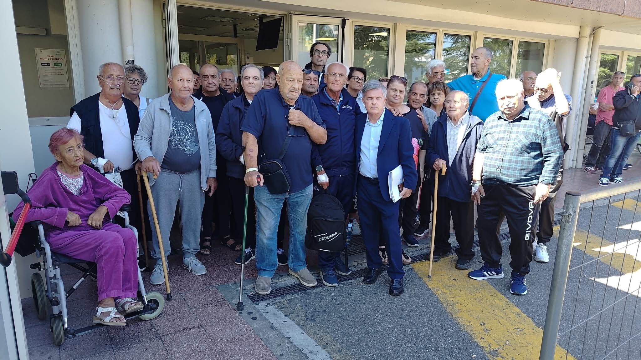 dializzati al Pronto Soccorso del GOM