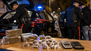 droga giovane fermato dai carabinieri