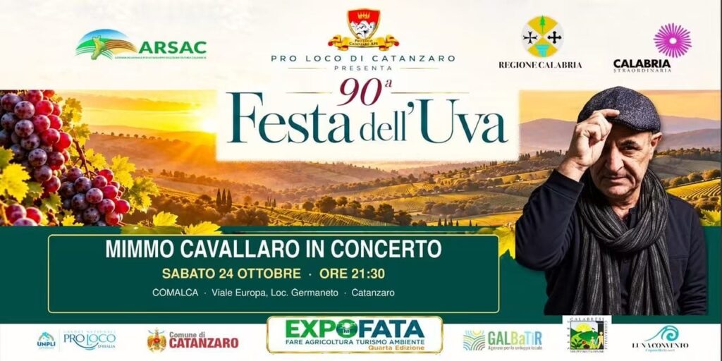 festa dell'uva catanzaro