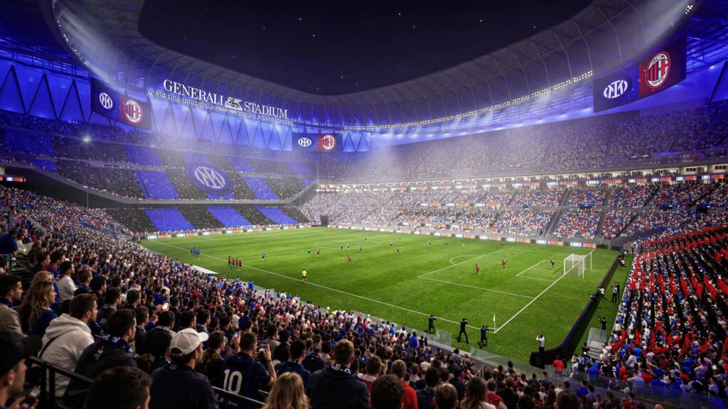 generali stadium il nuovo stadio di inter e milan