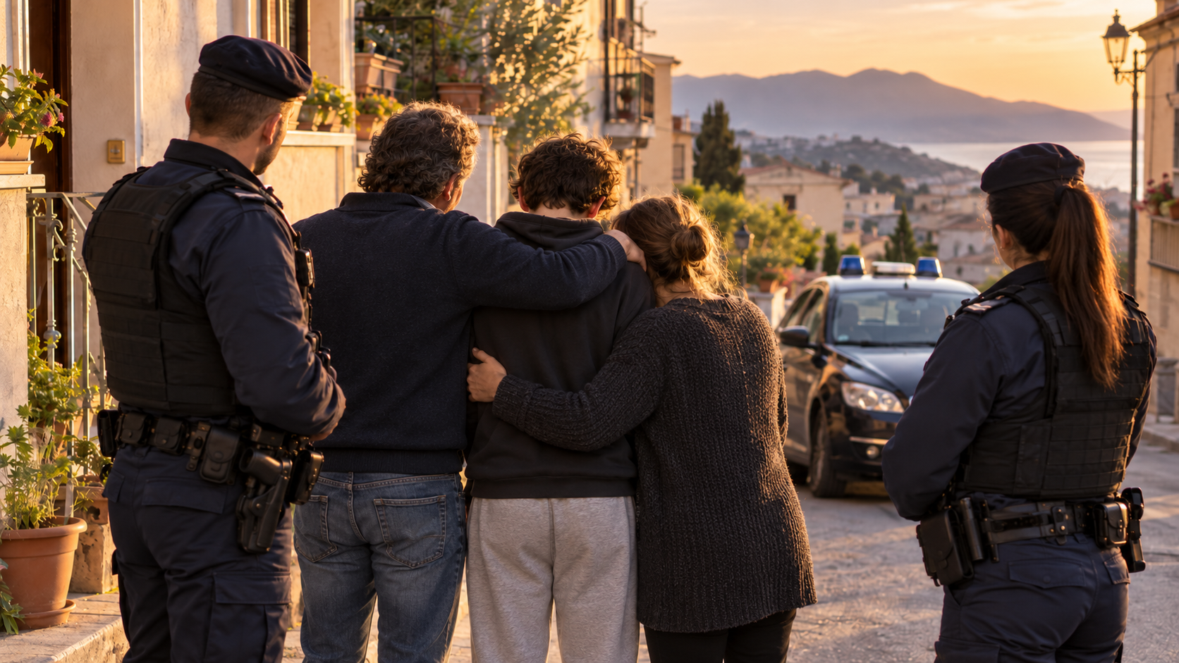 giovane ritrovato dalla polizia