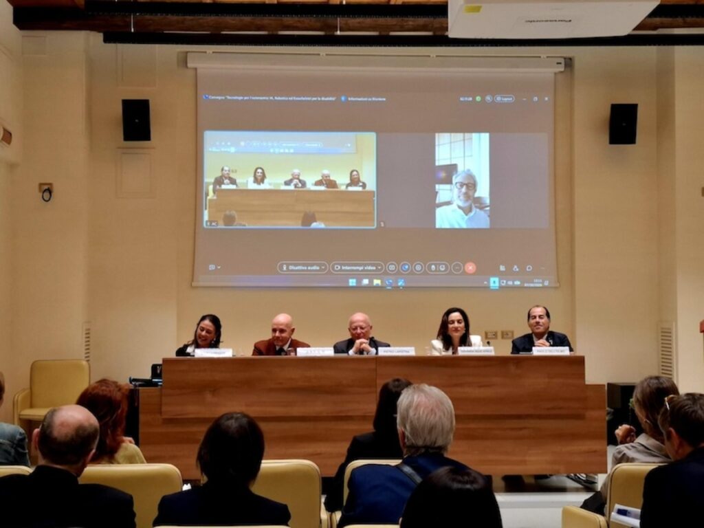 giusy versace convegno Tecnologie per l'autonomia IA, robotica ed esoscheletri per la disabilità