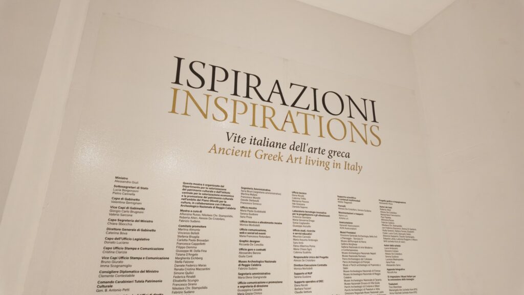 inaugurazione mostra ispirazioni reggio calabria