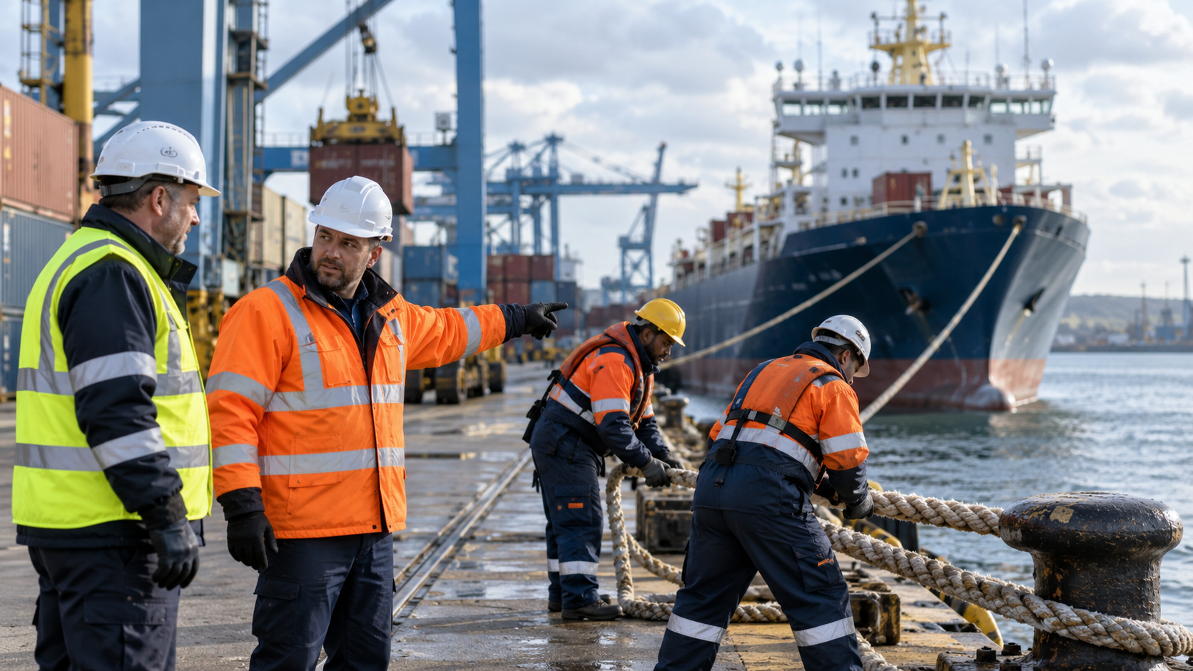 lavoratori porto